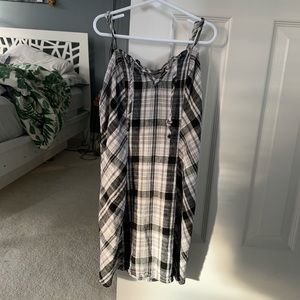 checkered dress